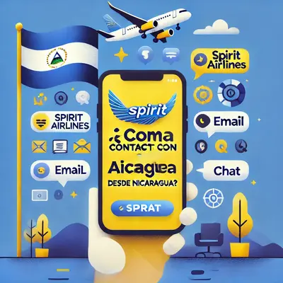 ¿Cómo contactar con Spirit Airlines desde Nicaragua?