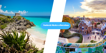 Vuelos baratos desde Ciudad de México (MEX) a Barcelona (BCN)