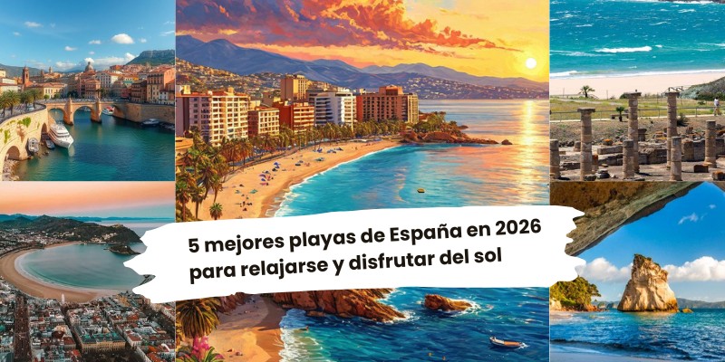5 mejores playas de España en 2026 para relajarse y disfrutar del sol